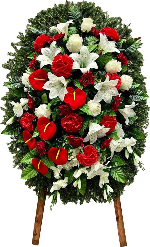 Венок комбинированный 130 см №2